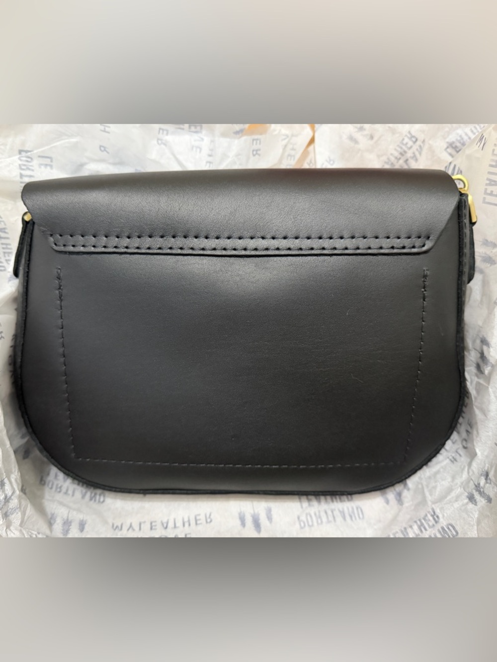 Portland Leather Black Large Monaco Purse NWT - Picture 3 of 5